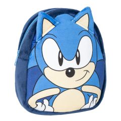 Mochila Guarderia Personaje Peluche Sonic