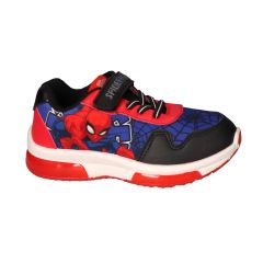 Deportiva Suela Pvc Con Luces Spiderman