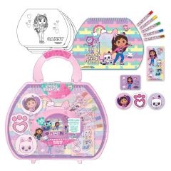 Set Papelería Coloreable Maletín Gabby´S Dollhouse