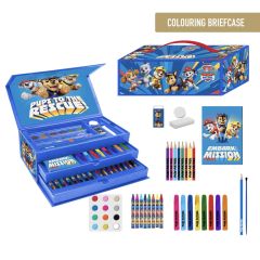 Set Papelería Coloreable Maletín Paw Patrol