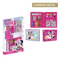 Set Papelería Coloreable Caja Minnie