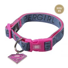 Collar Perro Pequeño XS de Super Girl - Talla XXS/XS