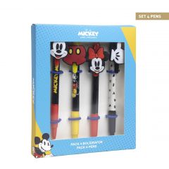Bolígrafo Pack X4 Mickey