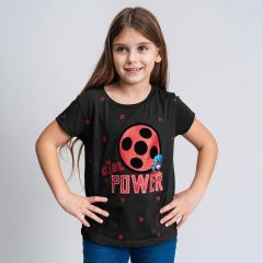 Camiseta Corta Single Jersey Punto Lady Bug