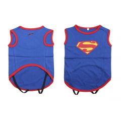 Camiseta Para Perro Single Jersey Superman