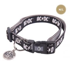 Collar Para Perros M/L Acdc