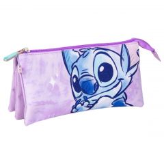 Estuche Portatodo 3 Compartimentos Stitch