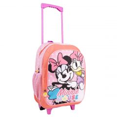 Mochila Escolar Trolley 41 Cm Minnie