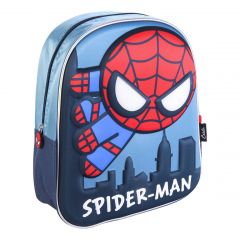 Mochila Infantil 3D Luces Spiderman 31 cm