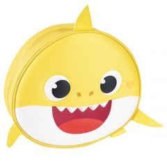 Mochila Infantil 3D Premium Aplicaciones Baby Shark 28 Cm