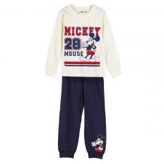 Pijama Largo Single Jersey Mickey