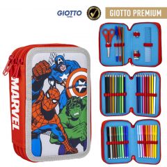 Plumier Con Accesorios Avengers