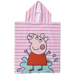 Poncho Microfibra Peppa Pig