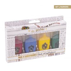 Subrayadores Pack X4 Harry Potter
