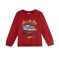 Sudadera Cotton Brushed Hot Wheels 