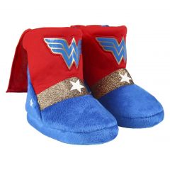Zapatillas De Casa Bota Wonder Woman
