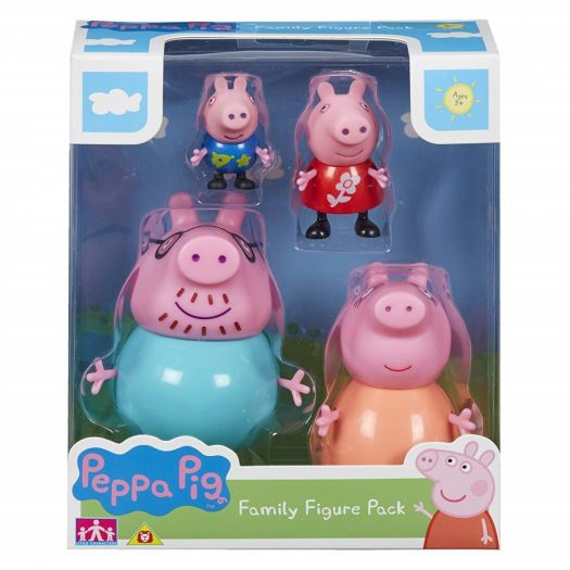 familia peppa pig figuras