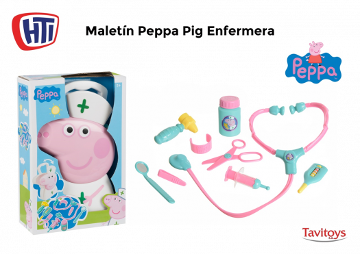 maletin peppa pig enfermera