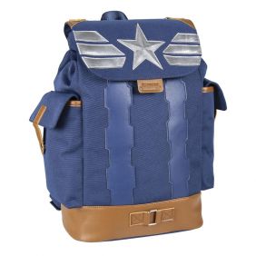 Mochila Casual Viaje Avengers Capitan America 42 Cm