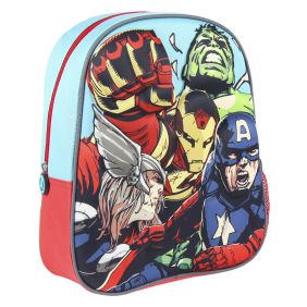 Mochila Infantil 3D Avengers 31 Cm