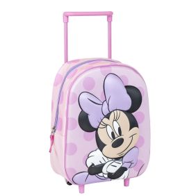 Mochila Infantil Trolley 3D Minnie