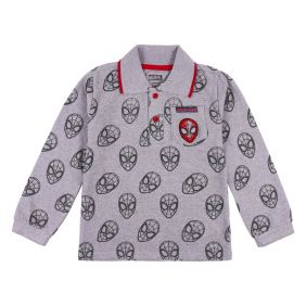 Polo Manga Larga Spiderman