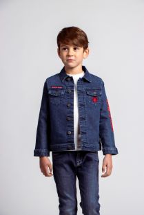 Chaqueta Denim Spiderman