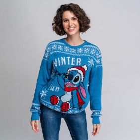 Jersey Punto Navideño Stitch