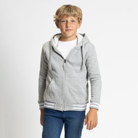 Sudadera Con Cremallera Cotton Brushed 