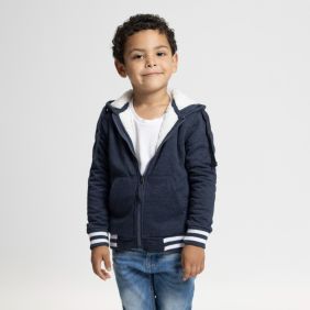 Sudadera Con Cremallera Cotton Brushed 