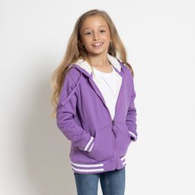 Sudadera Con Cremallera Cotton Brushed 