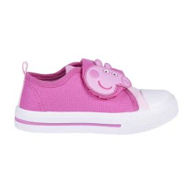 Zapatilla Loneta Suela Pvc Algodón Peppa Pig