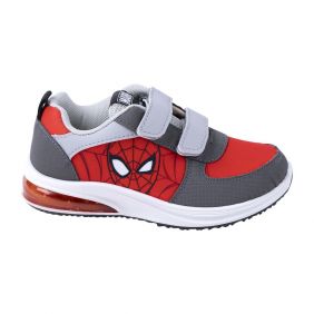 Deportiva Suela Pvc Con Luces Spiderman