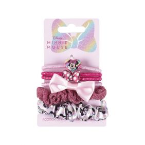 Accesorios Pelo Elásticos 6 Piezas Minnie