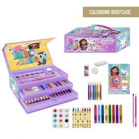 Set Papelería Coloreable Maletín Gabby´S Dollhouse