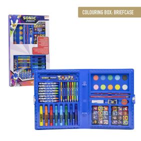 Set Papelería Coloreable Caja Sonic Prime