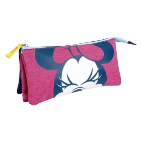 Estuche Portatodo 3 Compartimentos Minnie