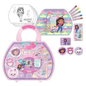 Set Papelería Coloreable Maletín Gabby´S Dollhouse
