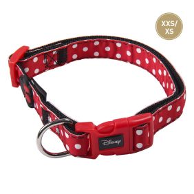 Collar Perro Pequeño XS de Minnie Mouse -  Talla XXS/XS