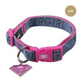 Collar para Perros Medianos de Super Girl - Talla S/M