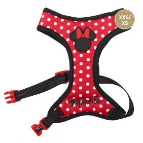 Arnes Perro Pequeño Rojo de Minnie Mouse - Talla XXS/XS