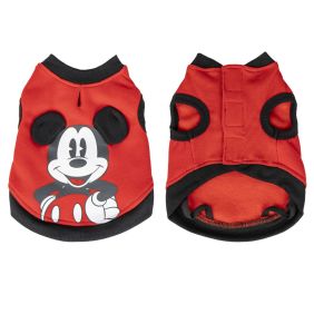 Sudadera Para Perro Aplicaciones Cotton Brushed Mickey