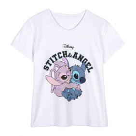 Camiseta Corta Stitch Adulto