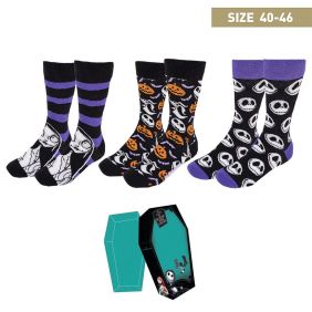 Pack Calcetines 3 Piezas Nightmare Before Christmas