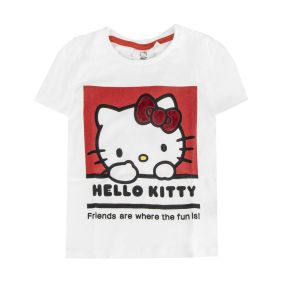 Camiseta Corta Single Jersey Hello Kitty