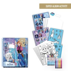 Album Actividades Coloreable Frozen