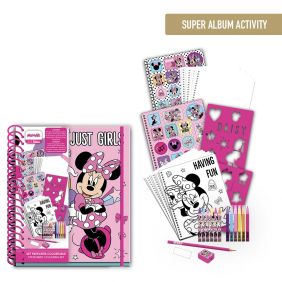 Album Actividades Coloreable Minnie