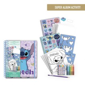 Album Actividades Coloreable Stitch