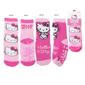 Calcetin Antideslizante Aplicaciones Hello Kitty W