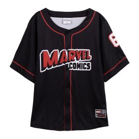 Camiseta Corta Baseball Marvel